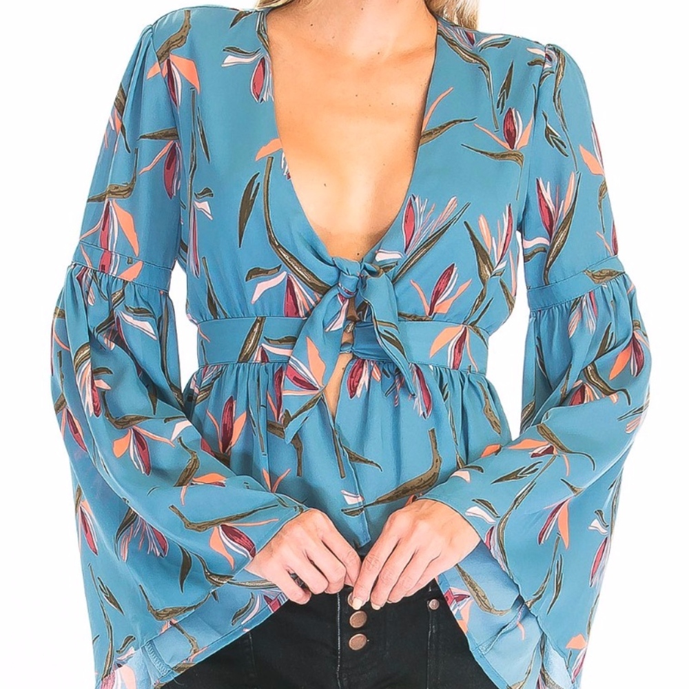 Cici Peplum Top